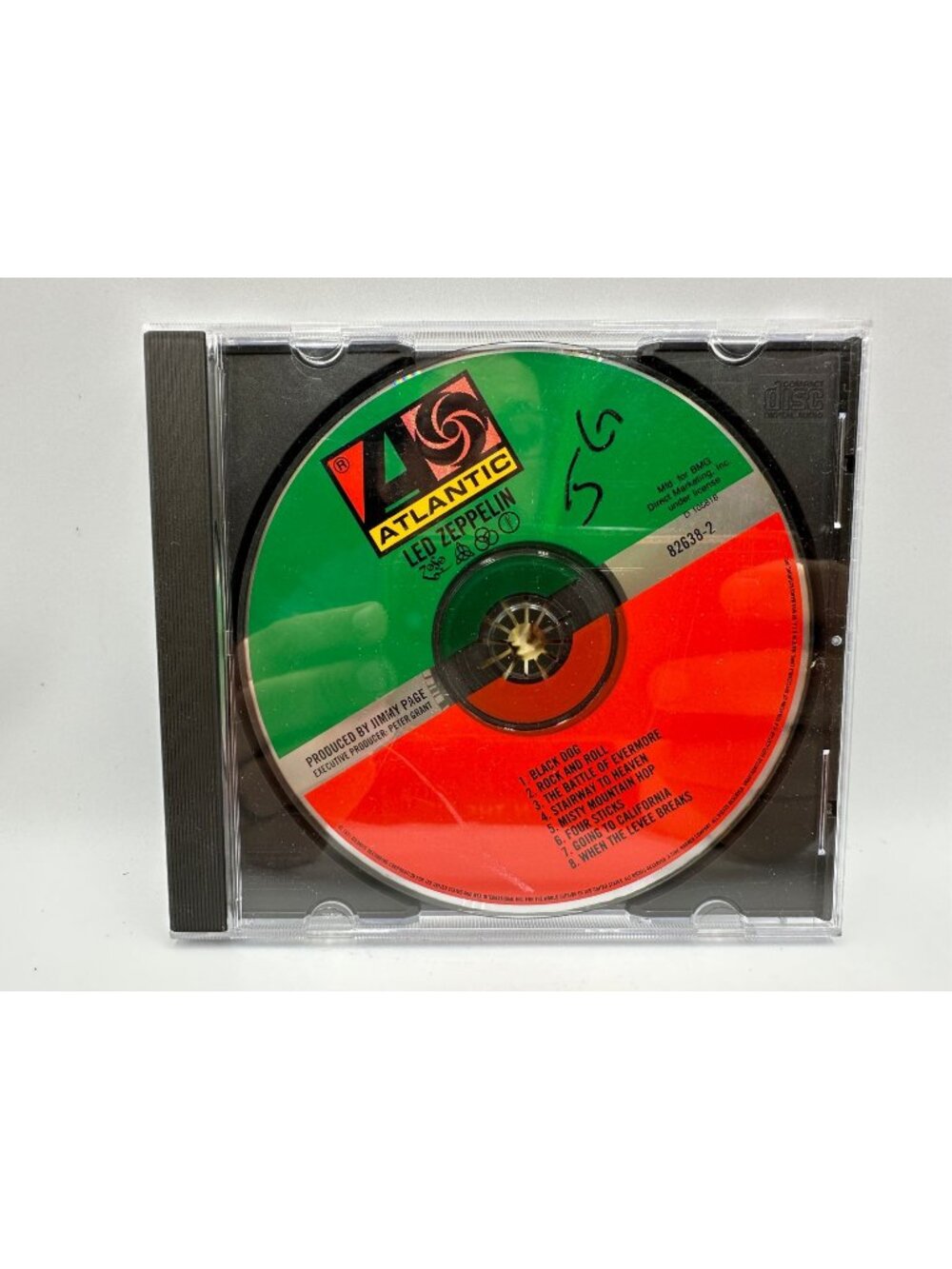 Led Zeppelin IV Remastered CD 1994 Rock Classic Album 8 Tracks BMG Club Edition